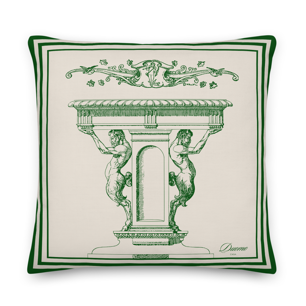The Faun’s Embrace - Premium Pillow