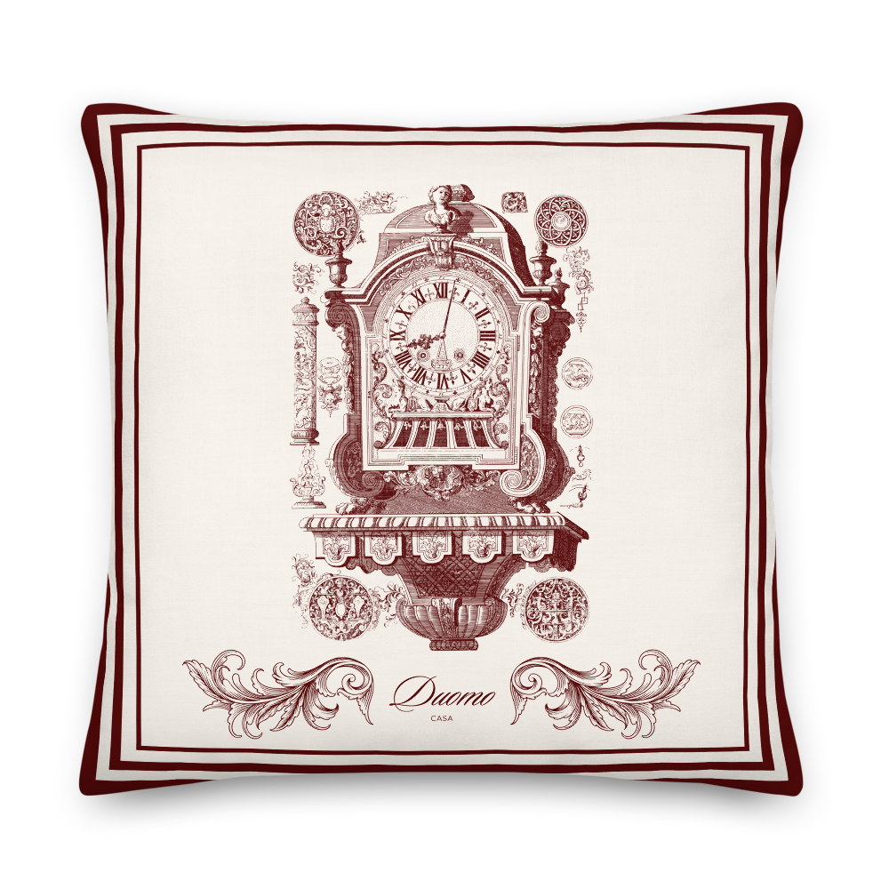 The Royal Timekeeper - Premium Pillow