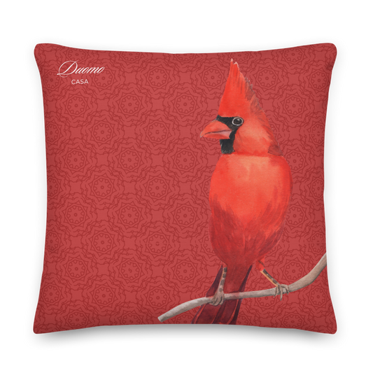 Cardinal’s Song - Premium Pillow