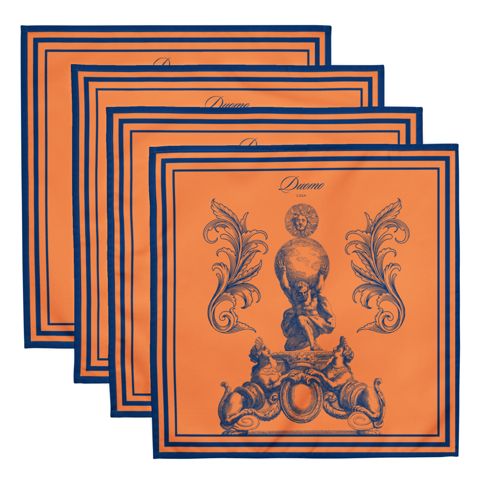 Atlas and the Celestial Sun - Napkin Set